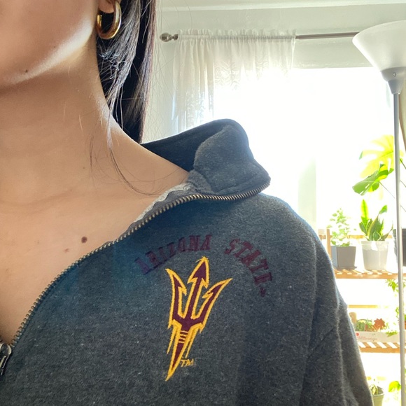 Arizona State 3/4 Zip Pullover - Picture 1 of 3
